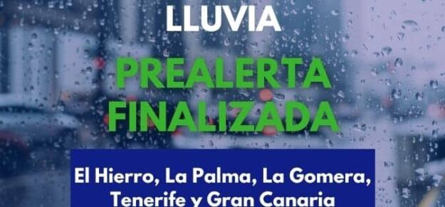 EL GOBIERNO DE CANARIAS FINALIZA LA SITUACIÓN DE PREALERTA POR LLUVIAS 7-10-26