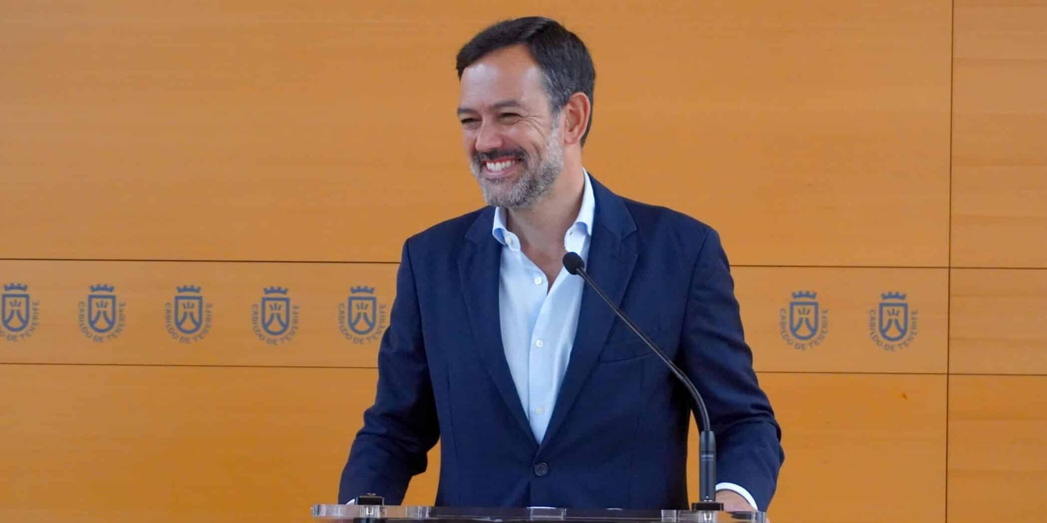 El vicepresidente y consejero de Turismo, Lope Afonso