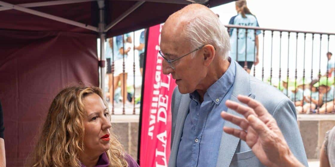 La presidenta del Cabildo Rosa Dávila y el consejero de Prevención Juan Acosta 001
