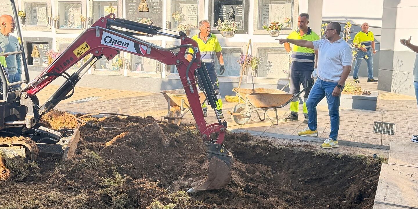 Obras cementerio municipal