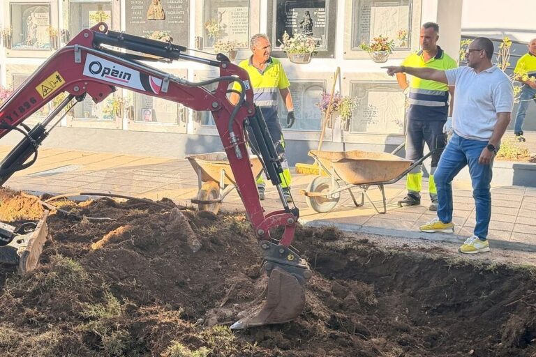 Obras cementerio municipal