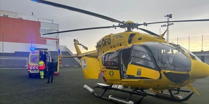 TRES HERIDOS-UNO EN ESTADO CRÍTICO-TRAS LA COLISIÓN FRONTAL DE DOS TURISMOS EN LA TF-5 EN LA GUANCHA 1-10-26